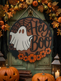 Plaque de porte " Hey Boo" La Fabrique De Ludo