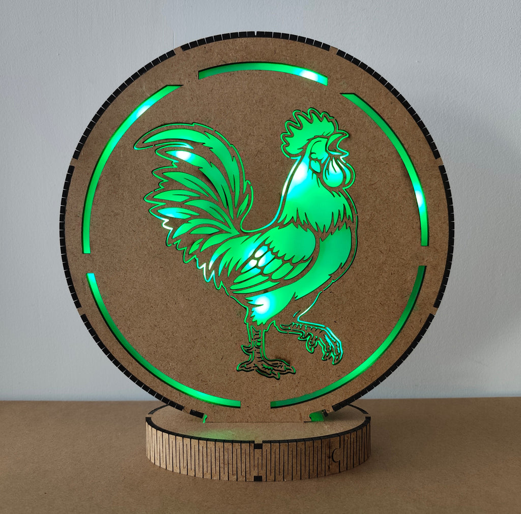 Veilleuse " Coq " La Fabrique De Ludo