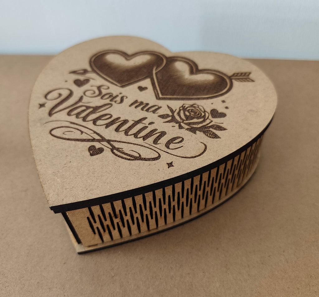 Boîte coeur " Valentine" La Fabrique De Ludo