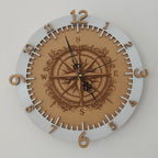 Horloge " Rose des vents " La Fabrique De Ludo