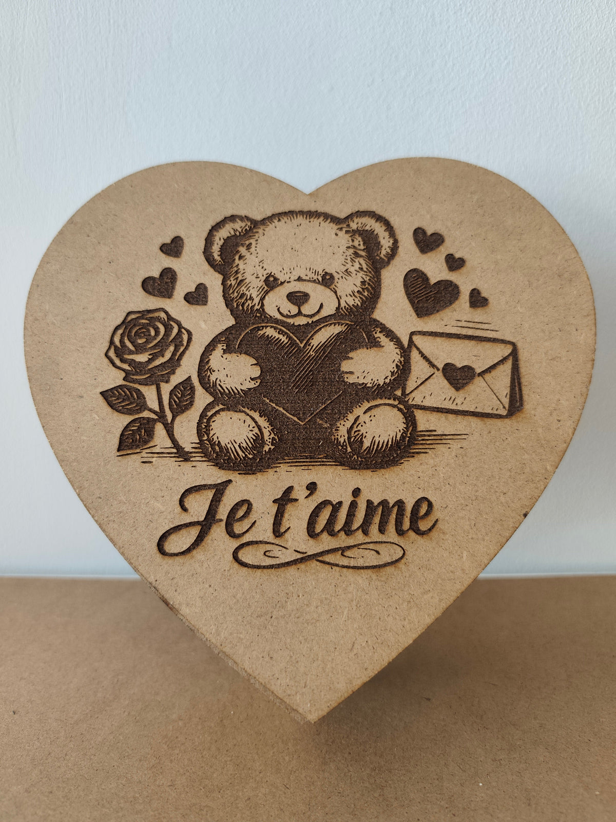 Boîte coeur " Nounours" La Fabrique De Ludo