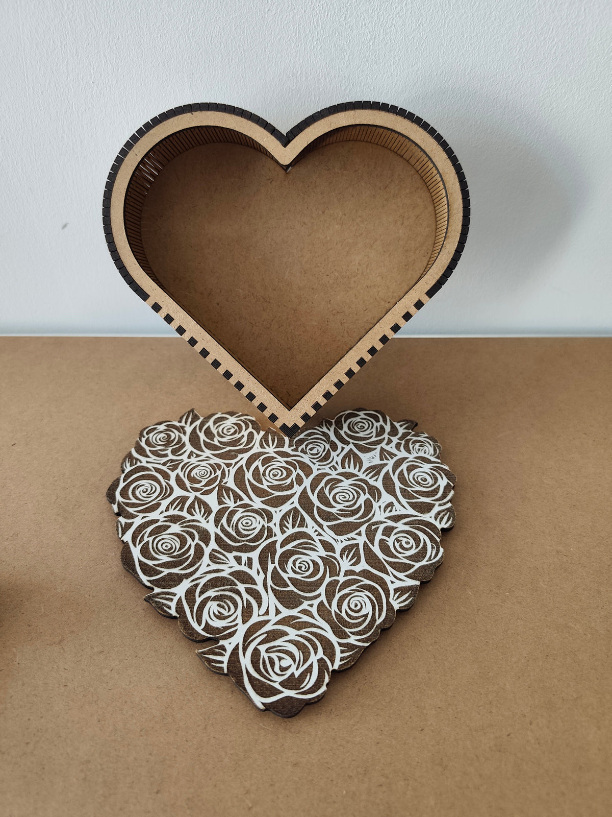 Boîte coeur " Rose " La Fabrique De Ludo