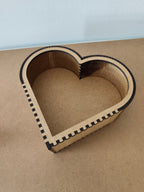 Boîte coeur " Rose " La Fabrique De Ludo