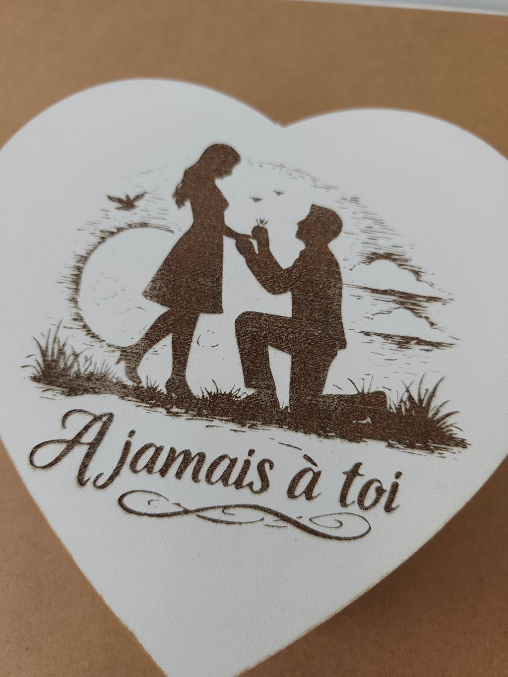 Boîte coeur "A jamais sans toi" La Fabrique De Ludo
