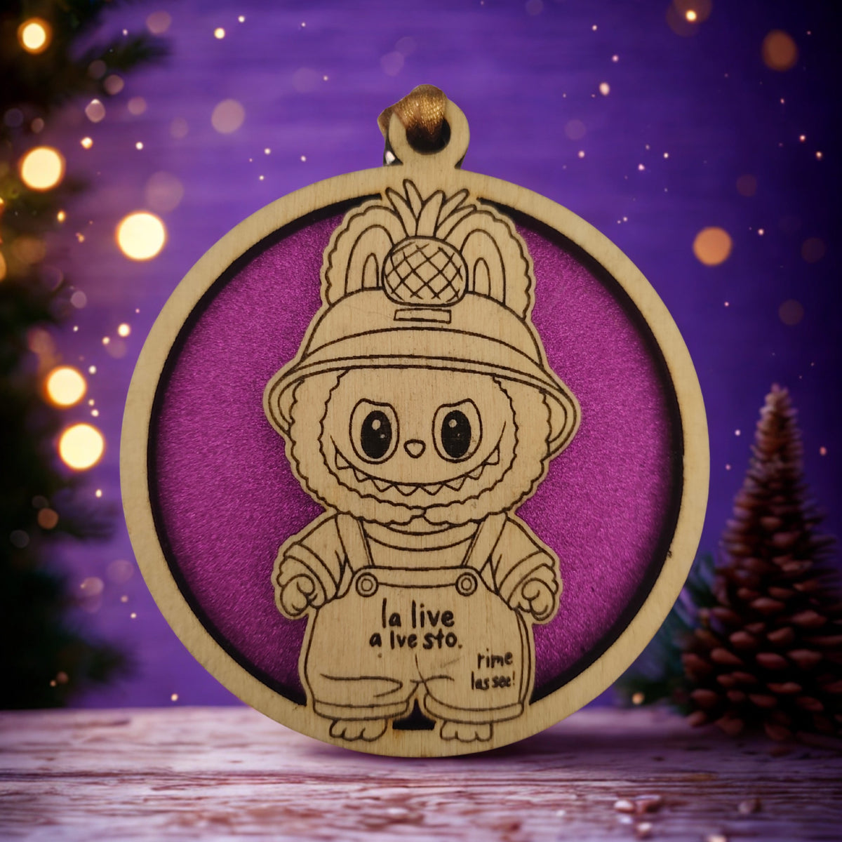 Boule de Noël " LABUBU " La Fabrique De Ludo