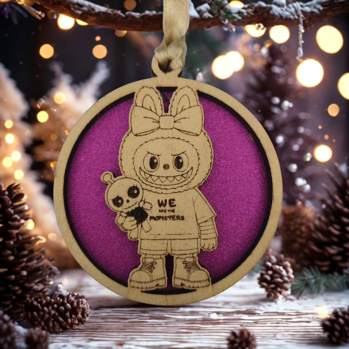 Boule de Noël " LABUBU " La Fabrique De Ludo